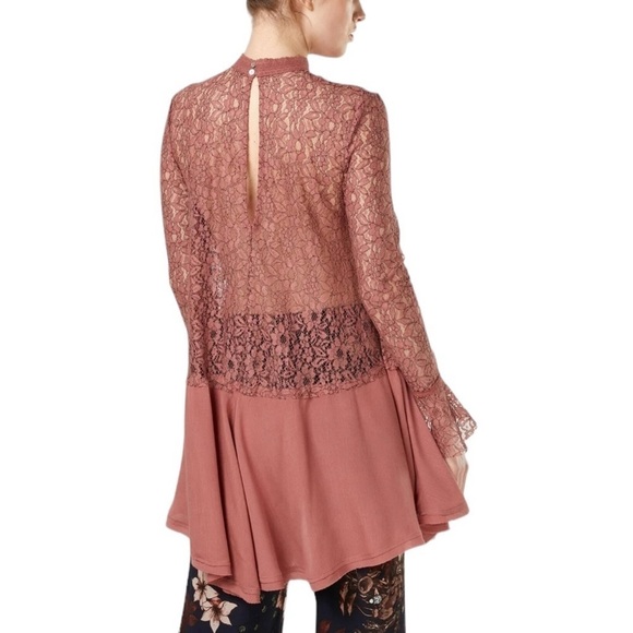 Free People New Tell Tunic In Dusty Mauve - Picture 2 of 15